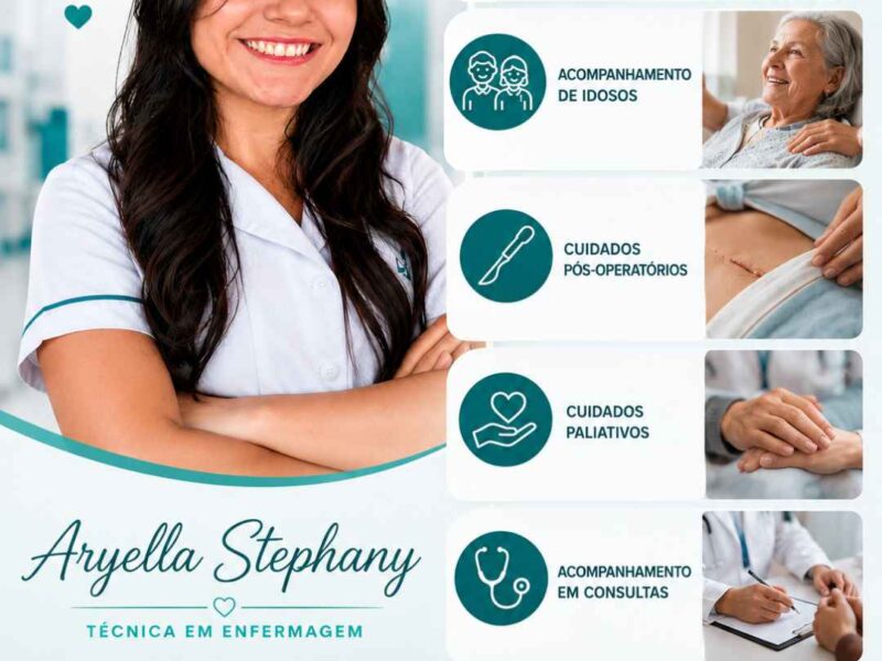 Técnica em enfermagem em Altamira - Aryella Stephany