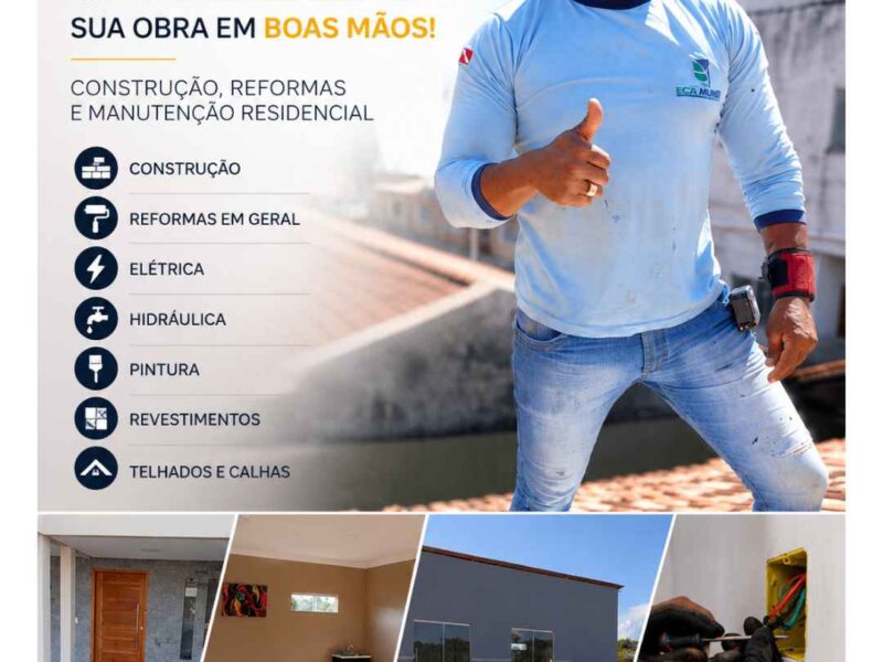 Construção, Reformas, Pintura, Elétrica e Hidráulica em Altamira – Sirley