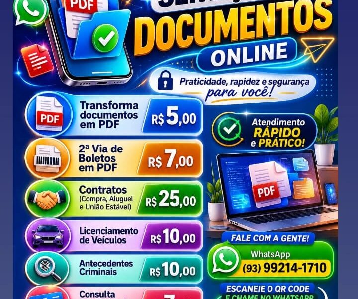Currículo Online em Altamira e Serviços Digitais