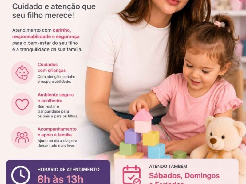 Babá em Altamira | Letícia – Cuidados com Crianças